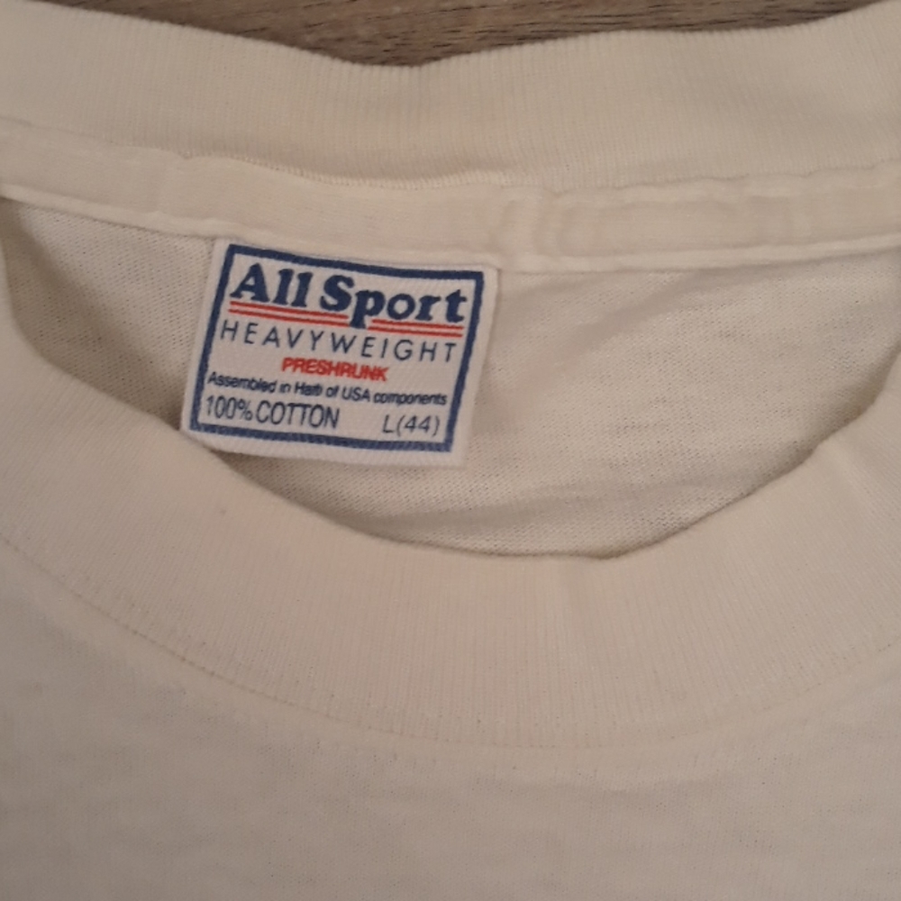 Ghostbusters Movie Columbia Pictures All Sport‎ White T Shirt Large VTG 80s - Picture 4 of 7